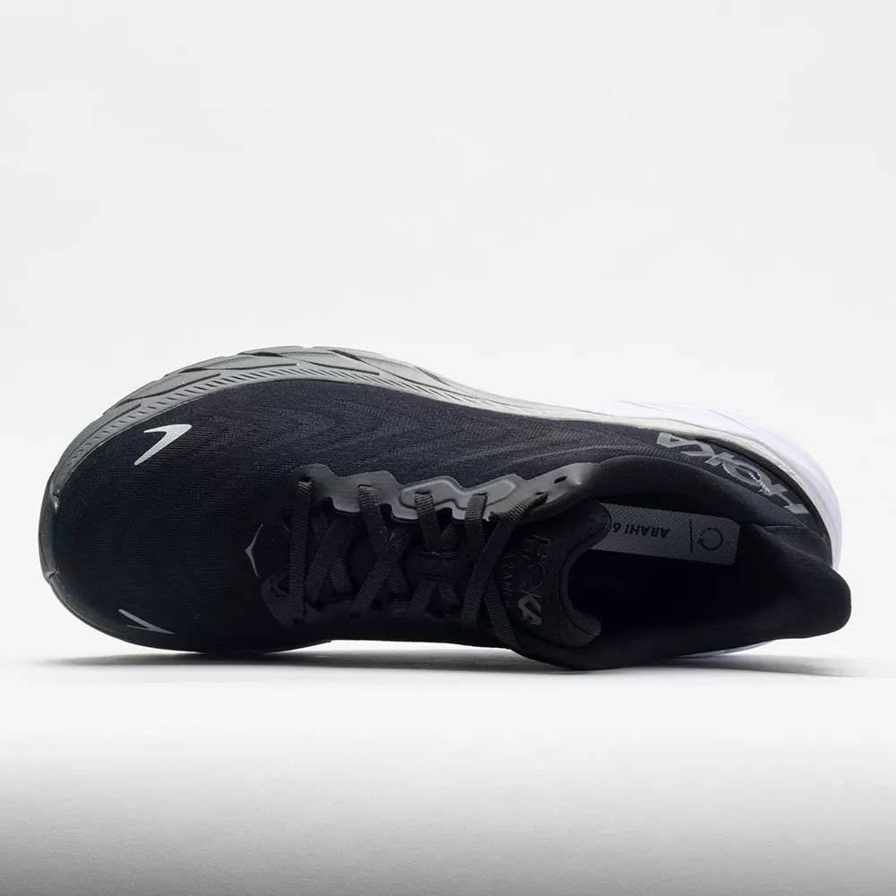 HOKA Arahi 6 Men's Black/White - HOKA