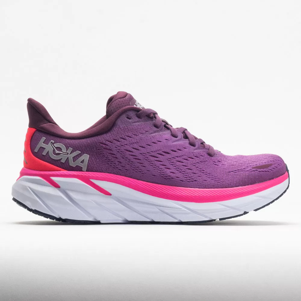 HOKA Clifton 8 Women's Grape Wine/Beautyberry - HOKA
