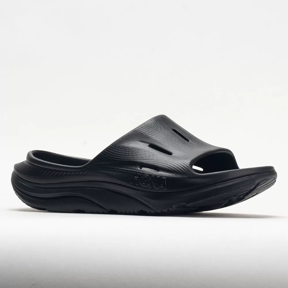 HOKA Ora Recovery Slide 3 Unisex Black/Black - HOKA