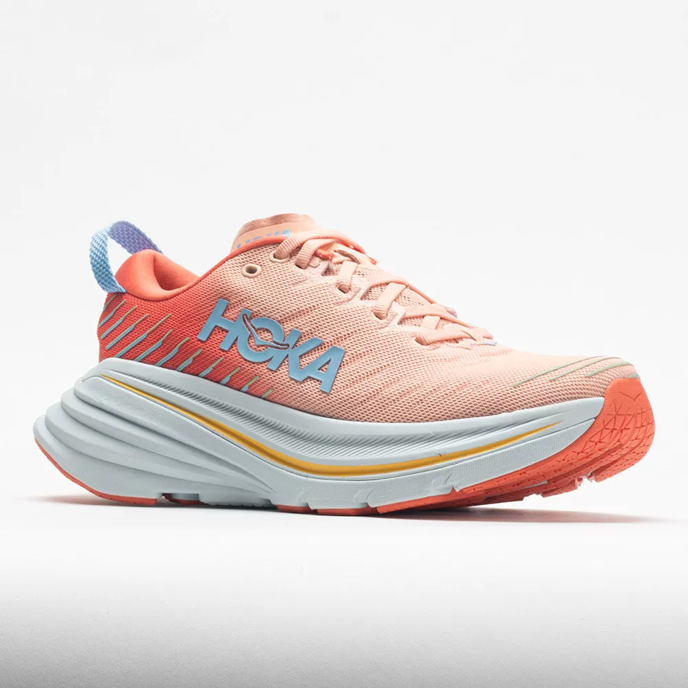 HOKA Bondi X Women's Camellia/Peach Parfait - HOKA