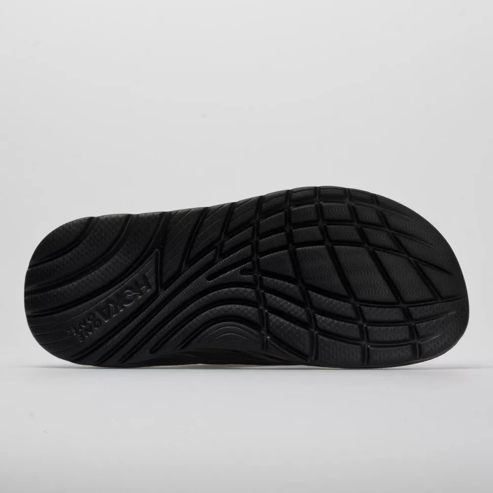 Hoka One One Ora Recovery Flip Men's Black/Dark Gull Gray - HOKA