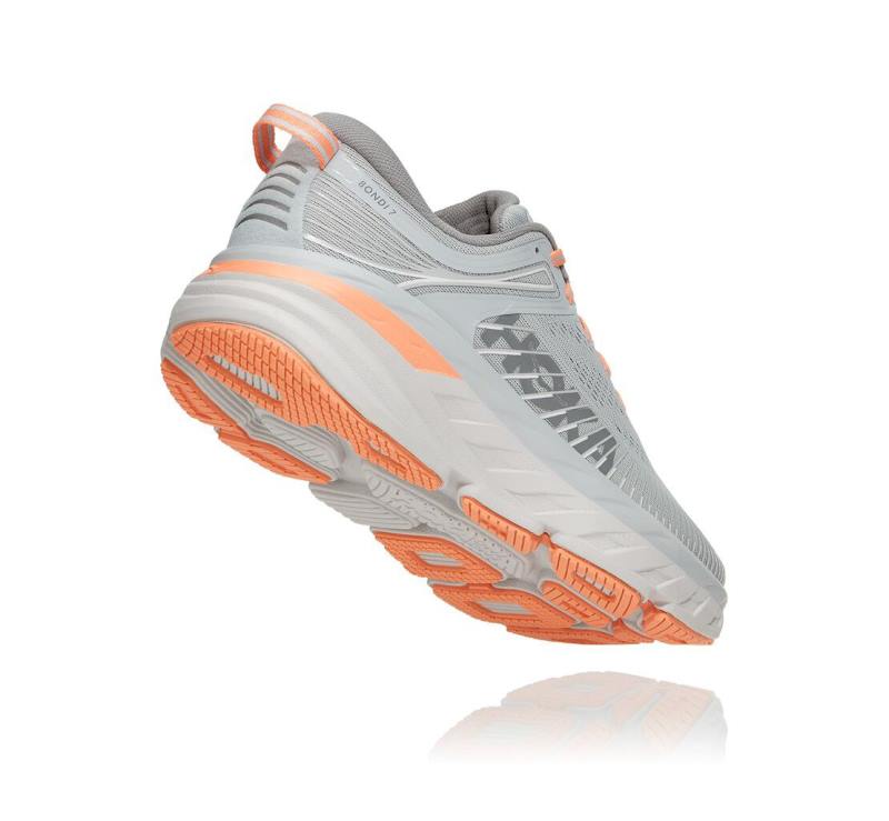 Women's Bondi 7 HARBOR MIST / SHARKSKIN - HOKA