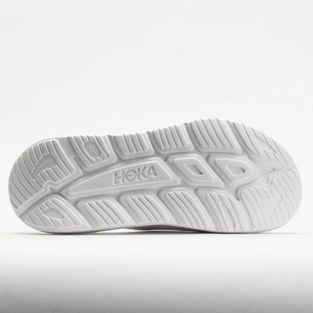 HOKA Ora Recovery Slide 3 Unisex White/White - HOKA