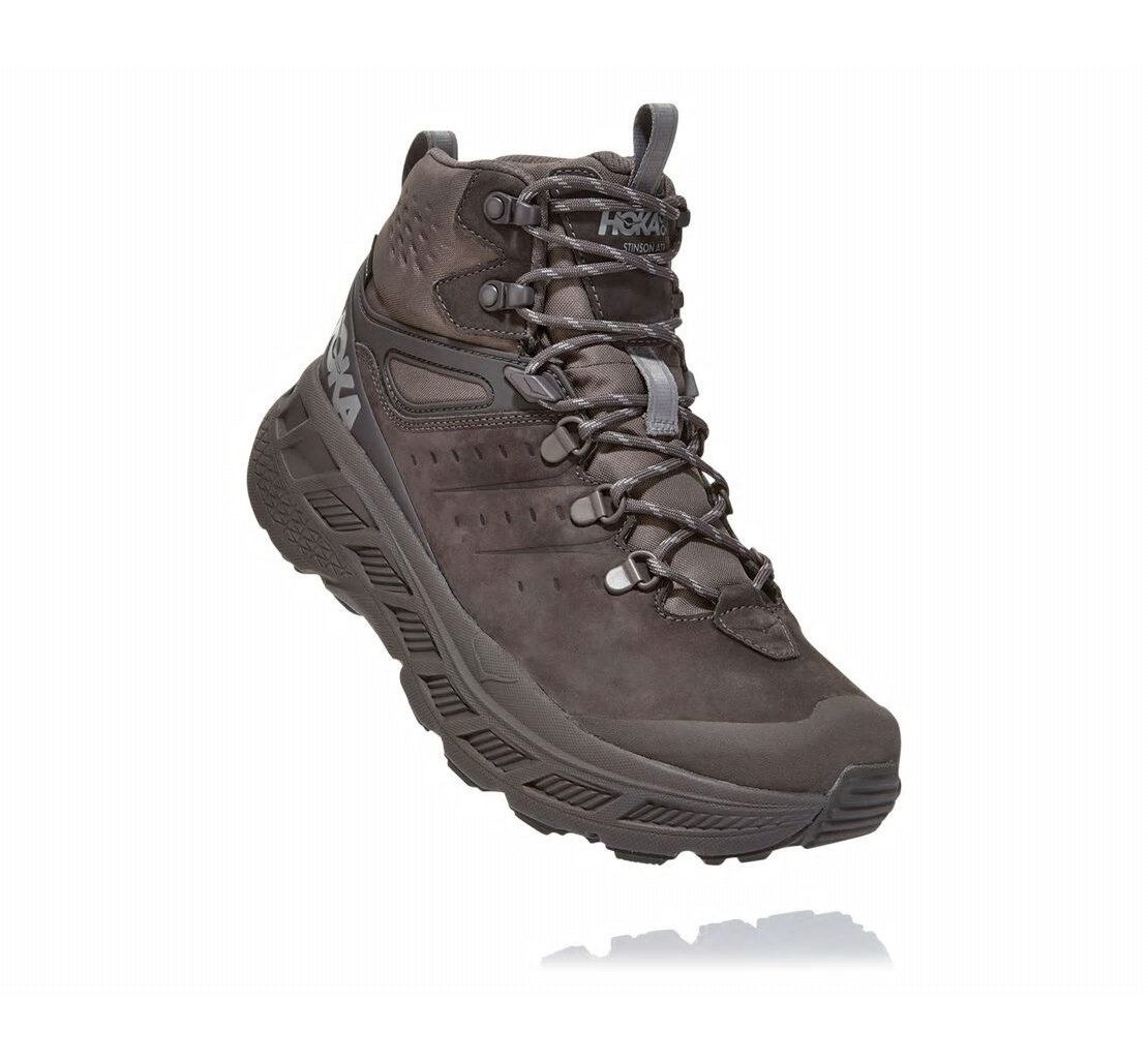 Men's Stinson Mid GORE-TEX DARK GULL GREY / DRIZZLE - HOKA