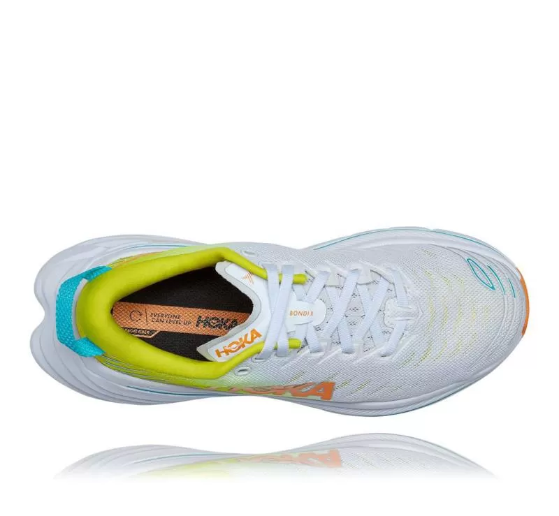 Women's Bondi X WHITE / EVENING PRIMROSE - HOKA