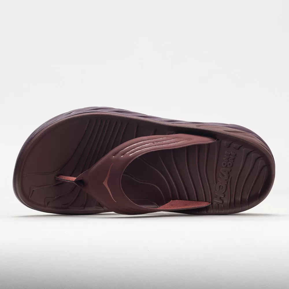 HOKA Ora Recovery Flip Men's Spice/Raisin - HOKA