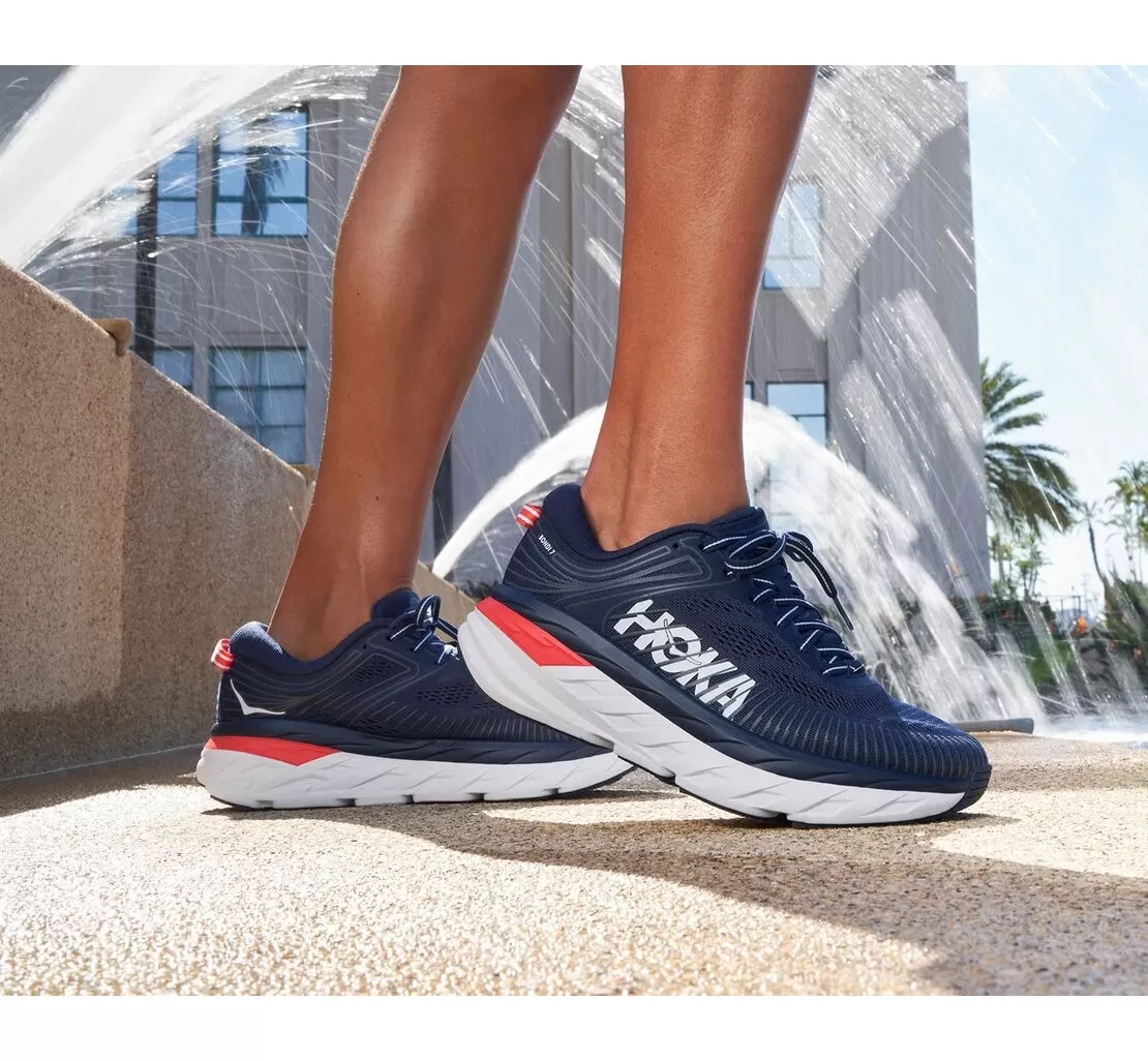 Women's Bondi 7 BLACK IRIS / BALLAD BLUE - HOKA