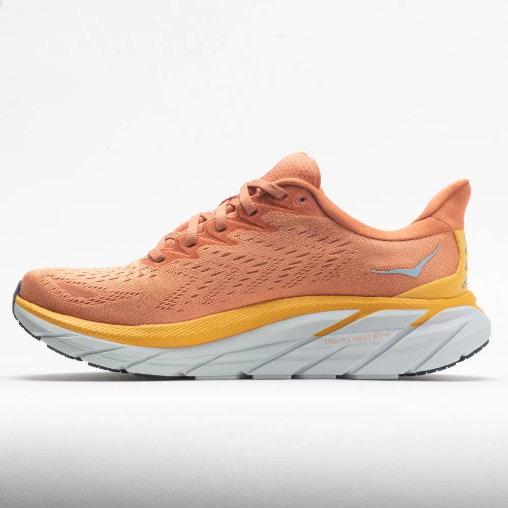 Hoka One One Clifton 8 Women's Sun Baked/Shell Coral - HOKA