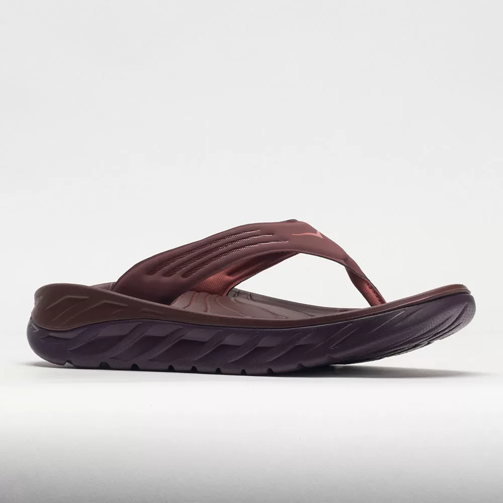 HOKA Ora Recovery Flip Men's Spice/Raisin - HOKA