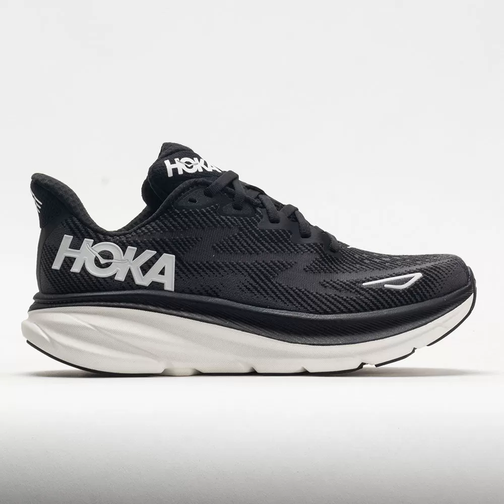HOKA Clifton 9 Men's Black/White - HOKA