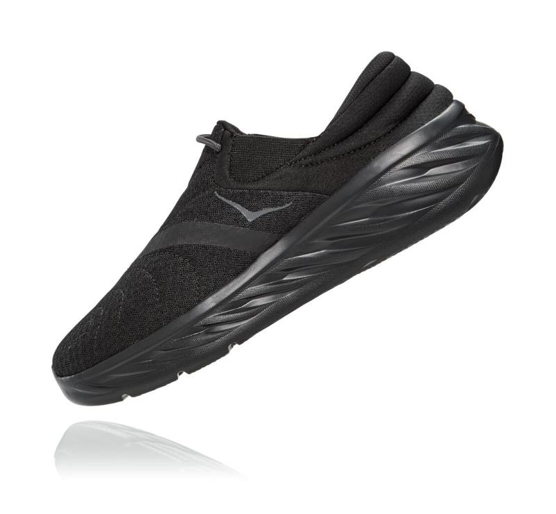 Men's Ora Recovery Shoe 2 BLACK / BLACK - HOKA