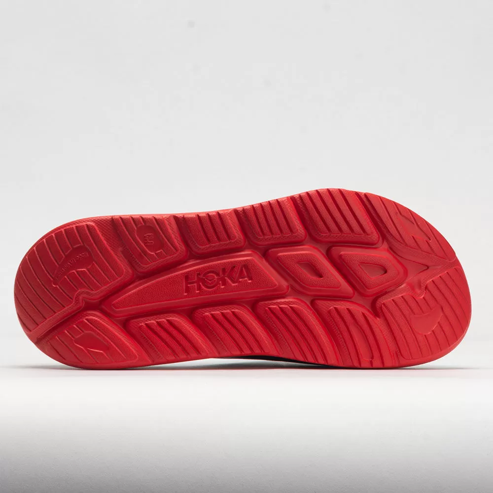 HOKA Ora Slide 3 Unisex Bellwether Blue/Red Alert - HOKA