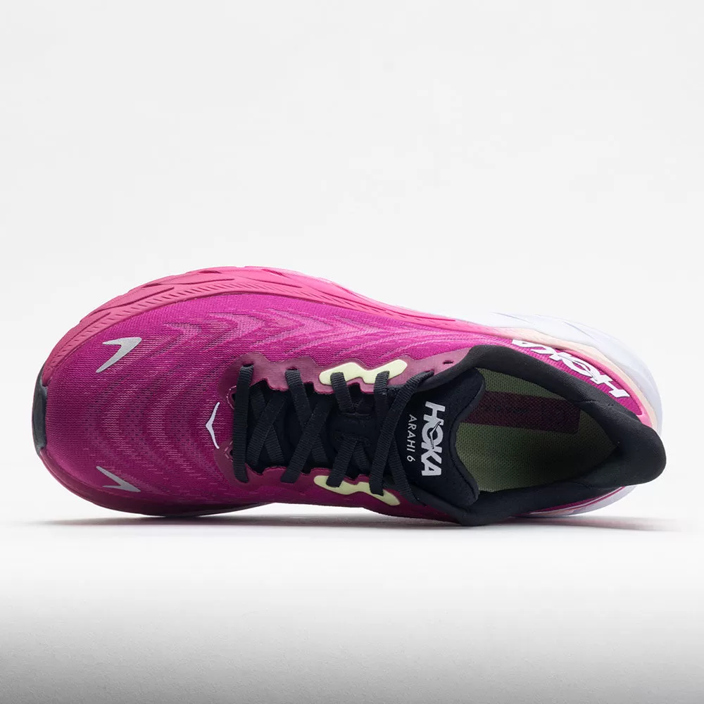 HOKA Arahi 6 Women's Festival Fuchsia/Ibis Rose - HOKA