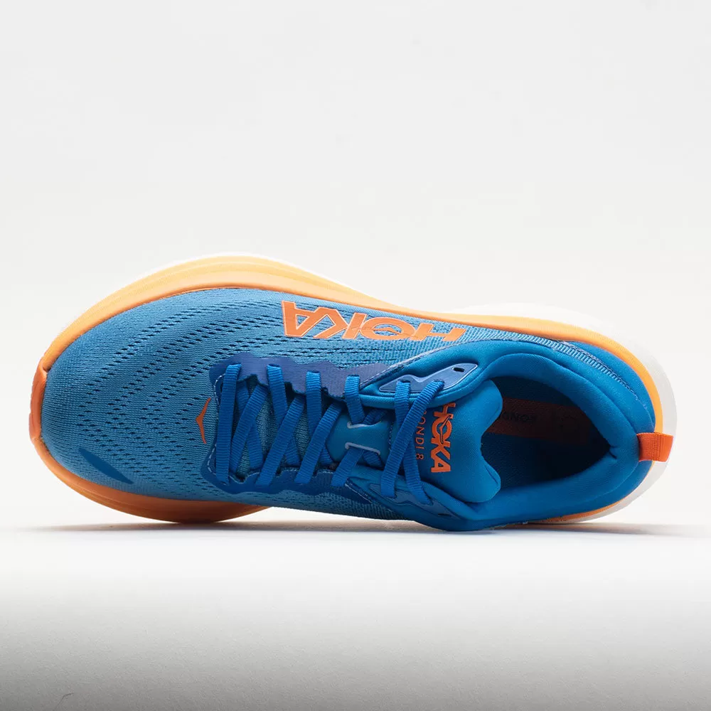 HOKA Bondi 8 Men's Coastal Sky/Vibrant Orange - HOKA