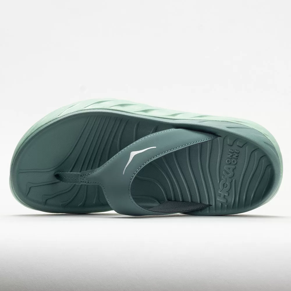 HOKA Ora Recovery Flip Women's Trellis/Mist Green - HOKA
