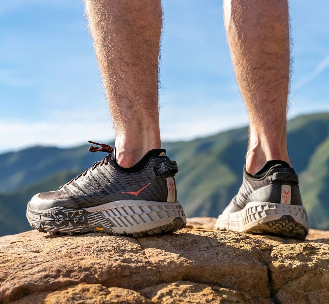 Men's Speedgoat 4 DARK GULL GREY / ANTHRACITE - HOKA