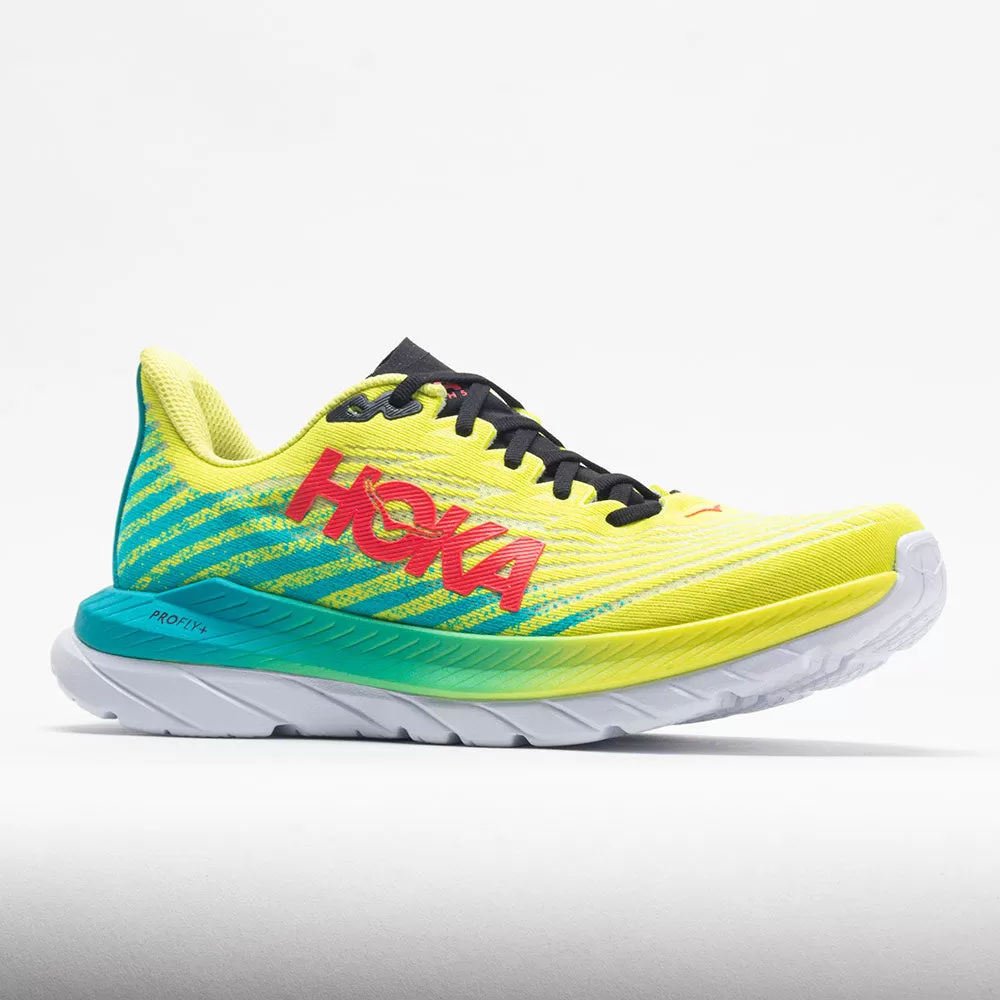 HOKA Mach 5 Men's Evening Primrose/Scuba Blue - HOKA