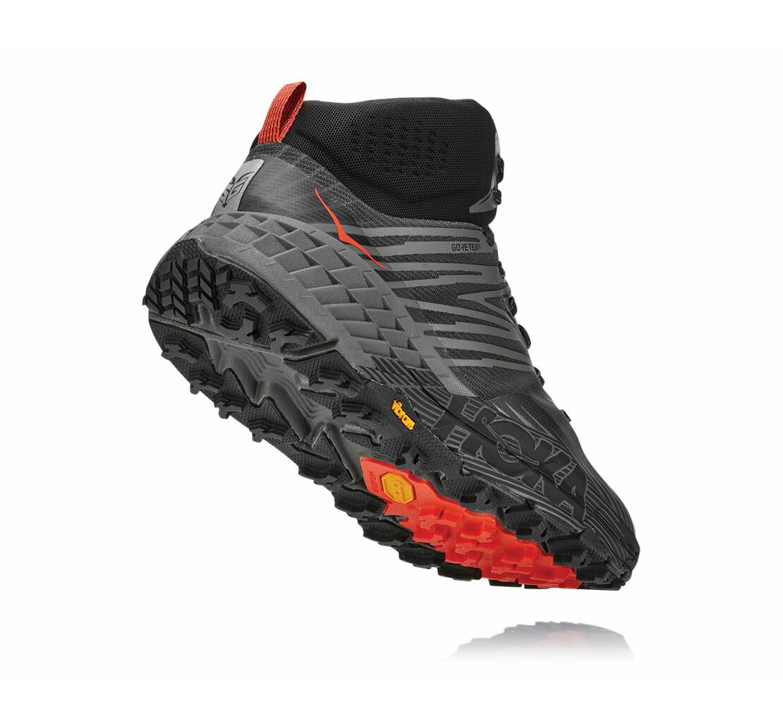 Men's Speedgoat Mid GORE-TEX 2 ANTHRACITE / DARK GULL GREY - HOKA