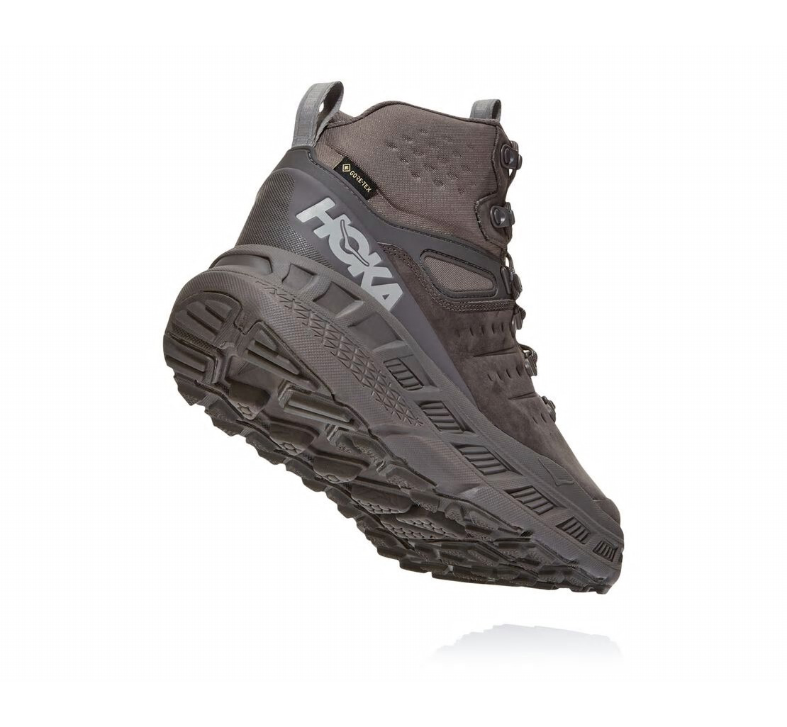 Men's Stinson Mid GORE-TEX DARK GULL GREY / DRIZZLE - HOKA