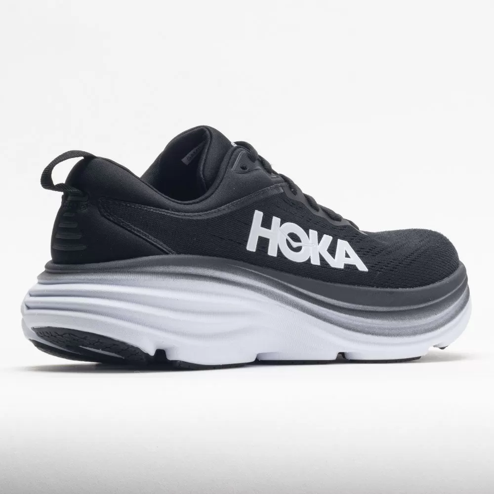 HOKA Bondi 8 Women's Black/White - HOKA