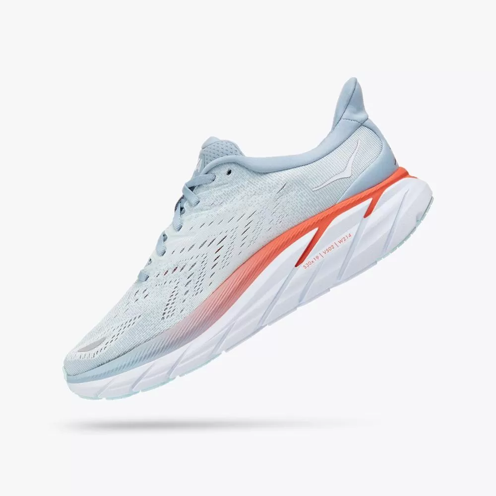 Women's Clifton 8 - Blue Fog / Plein Air - HOKA