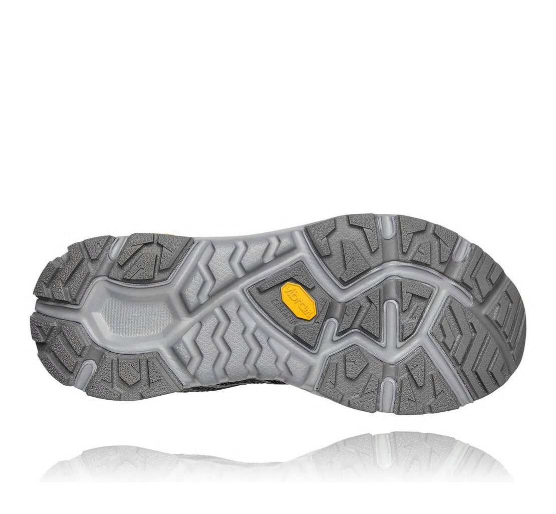 Men's Toa GORE-TEX CHARCOAL GRAY / FIESTA - HOKA