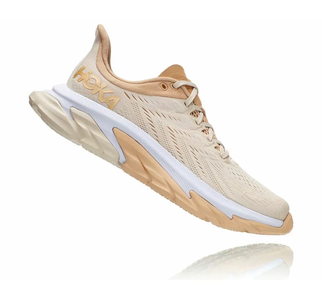 Women's Clifton Edge ALMOND MILK / BEIGE - HOKA