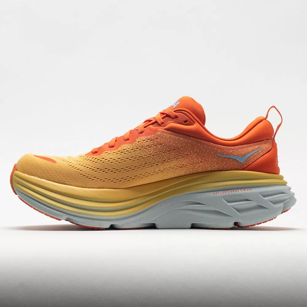 HOKA Bondi 8 Men's Puffin's Bill/Amber Yellow - HOKA