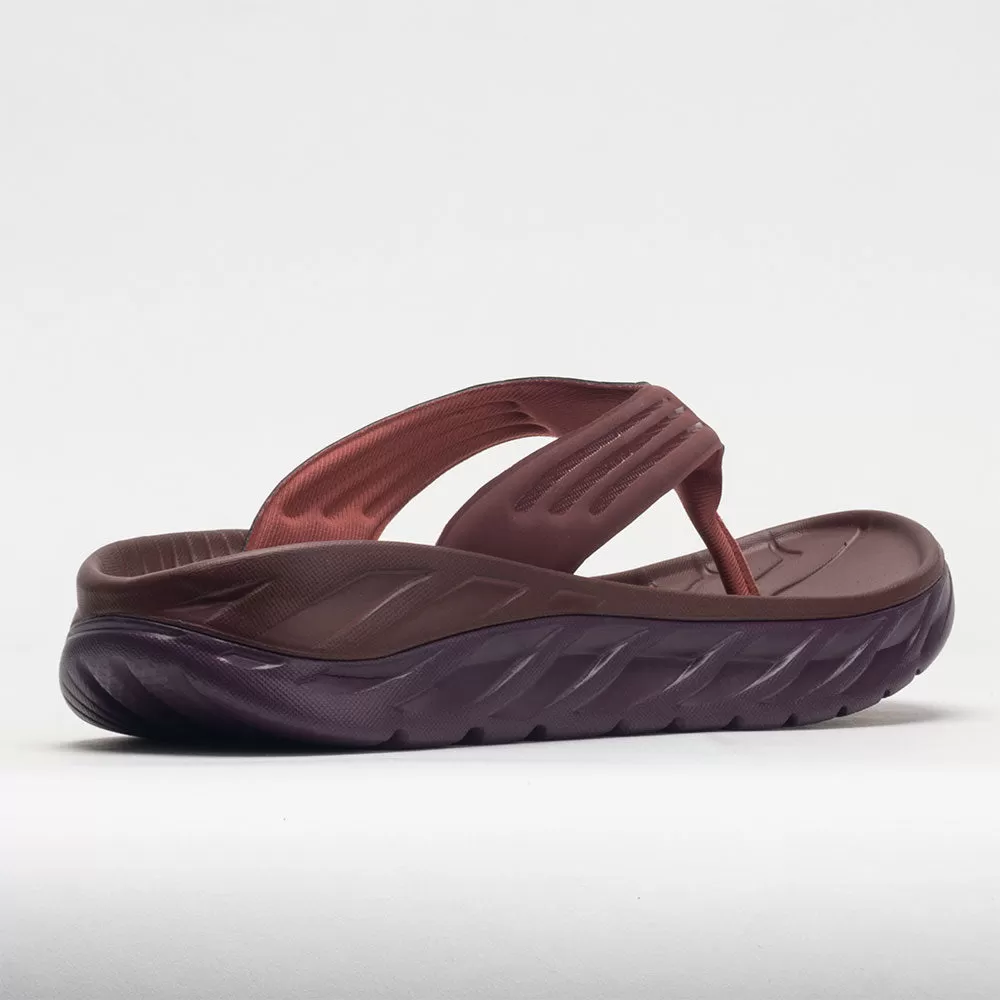 HOKA Ora Recovery Flip Men's Spice/Raisin - HOKA