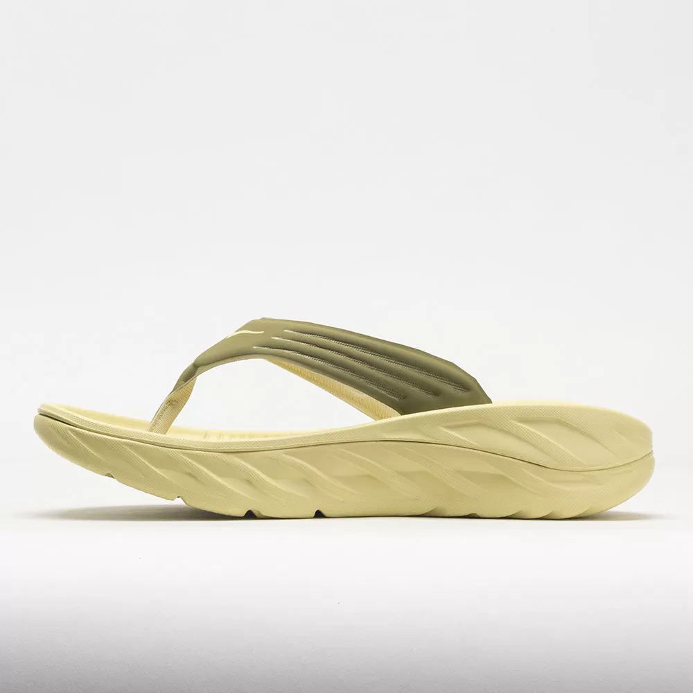 HOKA Ora Recovery Flip Men's Green Moss/Celery Root - HOKA