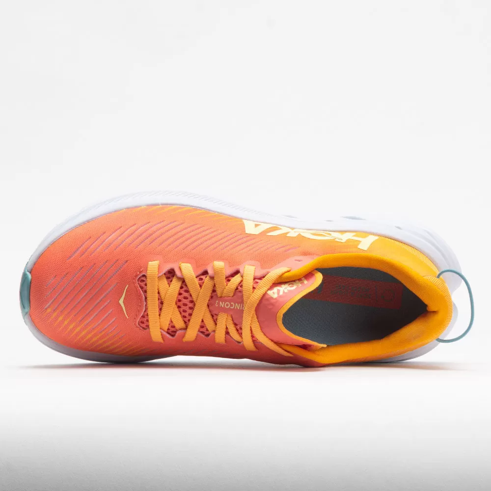 HOKA Rincon 3 Women's Camellia/Radiant Yellow - HOKA
