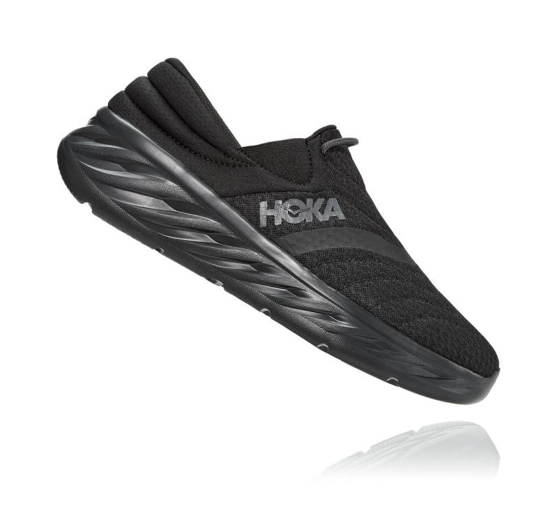 Men's Ora Recovery Shoe 2 BLACK / BLACK - HOKA
