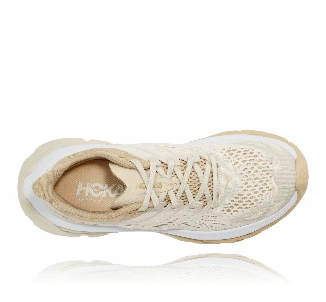 Women's Clifton Edge ALMOND MILK / BEIGE - HOKA