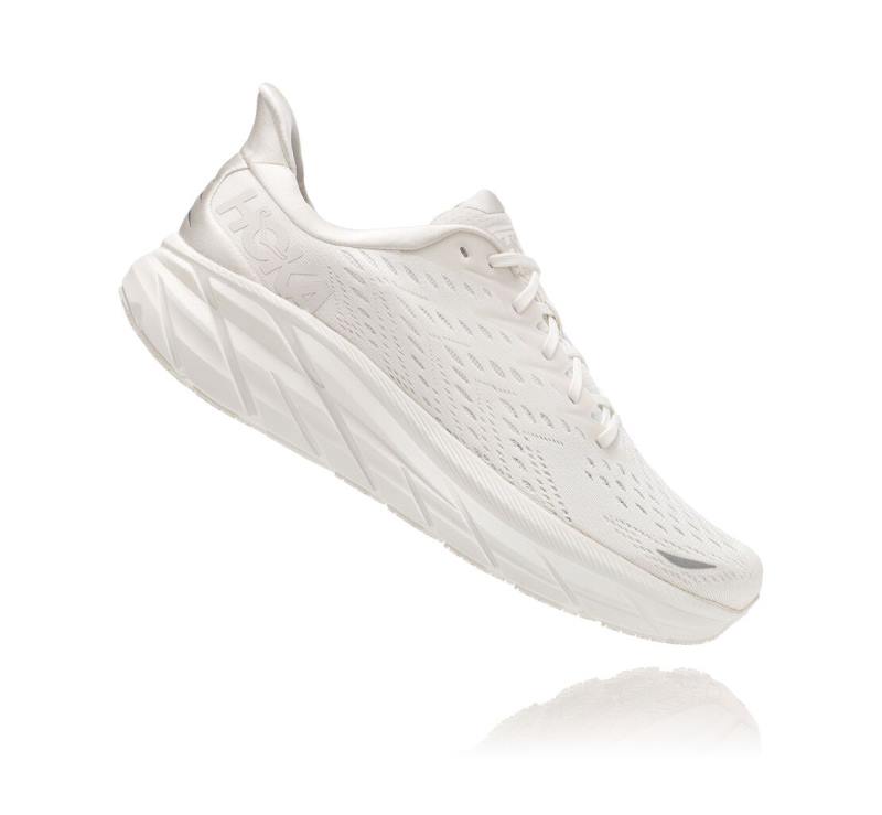 Men's Clifton 8 WHITE / WHITE - HOKA