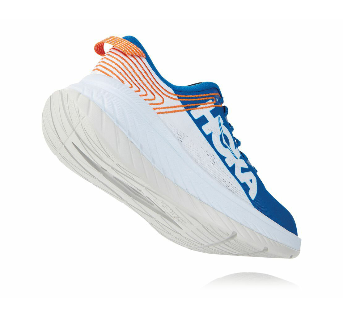 Men's Carbon X IMPERIAL BLUE / WHITE - HOKA