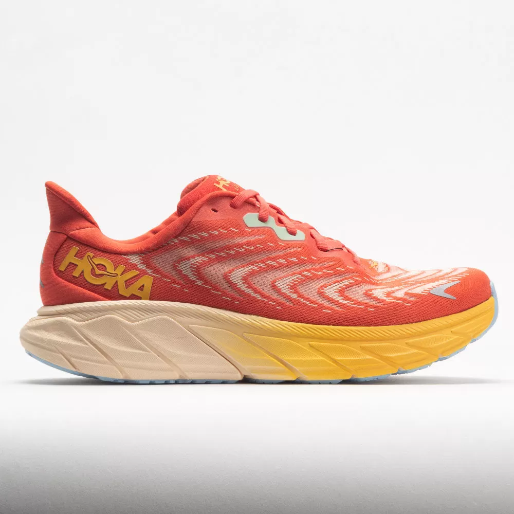 HOKA Arahi 6 Men's Fiesta/Amber Yellow - HOKA