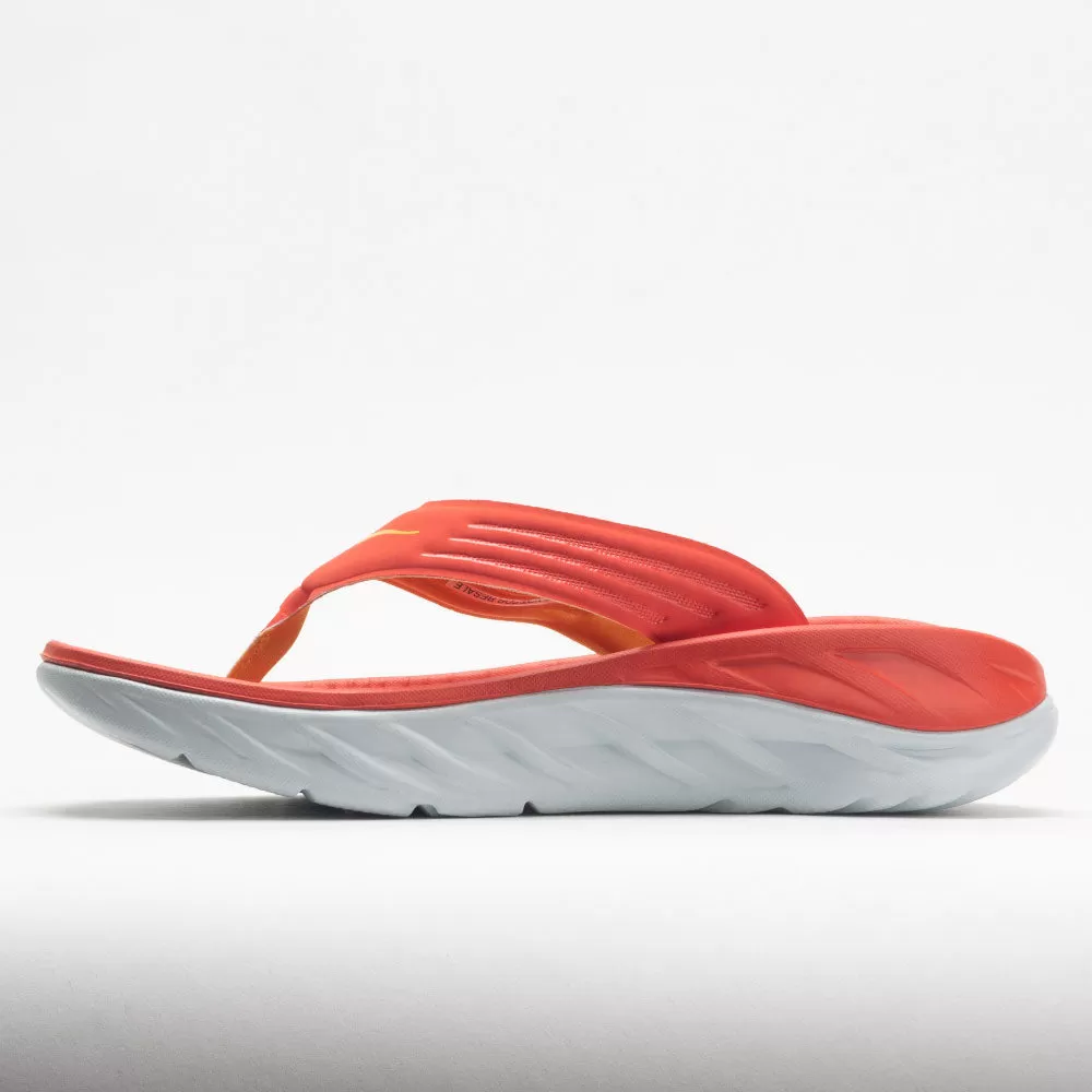 Hoka One One Ora Recovery Flip Men's Fiesta/Amber Yellow - HOKA