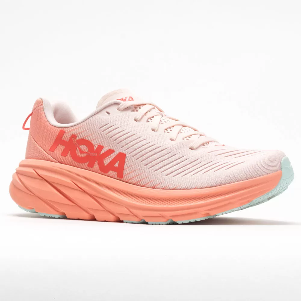 Hoka One One Rincon 3 Women's Silver Peony/Cantaloupe - HOKA