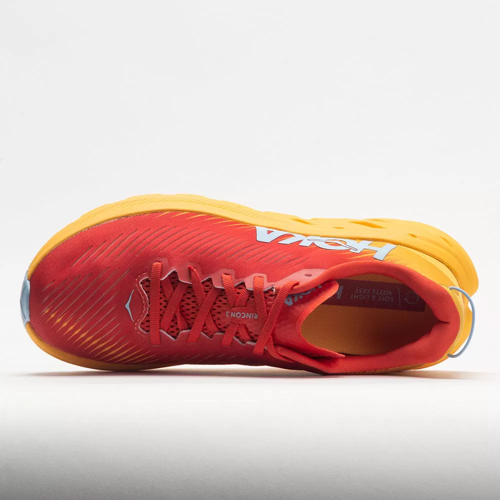 HOKA Rincon 3 Men's Fiesta/Amber Yellow - HOKA