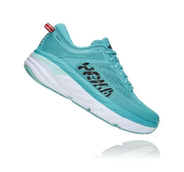 Women Bondi 7 AQUARELLE / EGGSHELL BLUEⅠ - HOKA