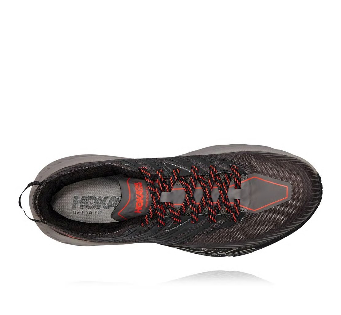 Men's Speedgoat 4 DARK GULL GREY / ANTHRACITE - HOKA