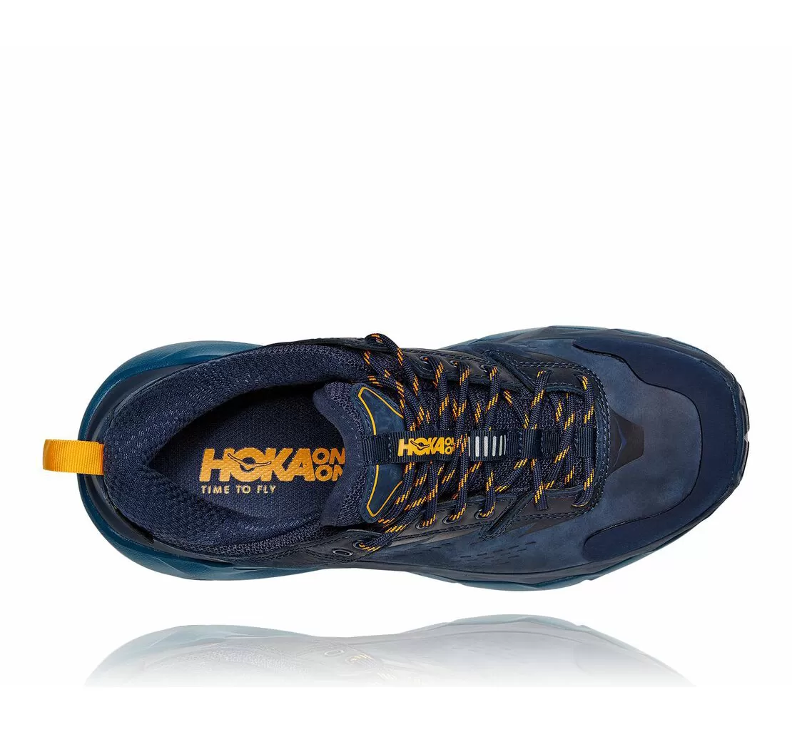 Women's Kaha Low GORE-TEX BLACK IRIS / MOROCCAN BLUE - HOKA