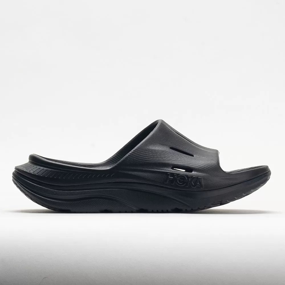 HOKA Ora Recovery Slide 3 Unisex Black/Black - HOKA
