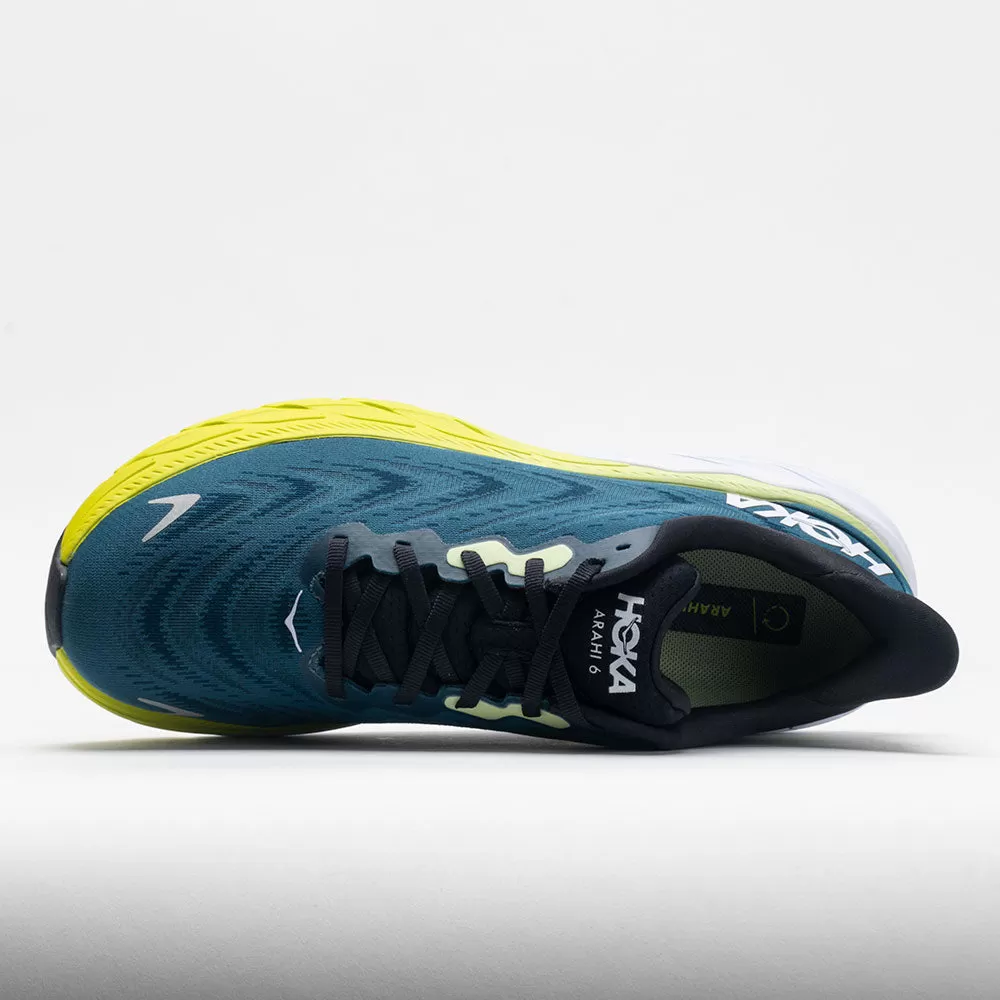 HOKA Arahi 6 Men's Blue Graphite/Blue Coral - HOKA
