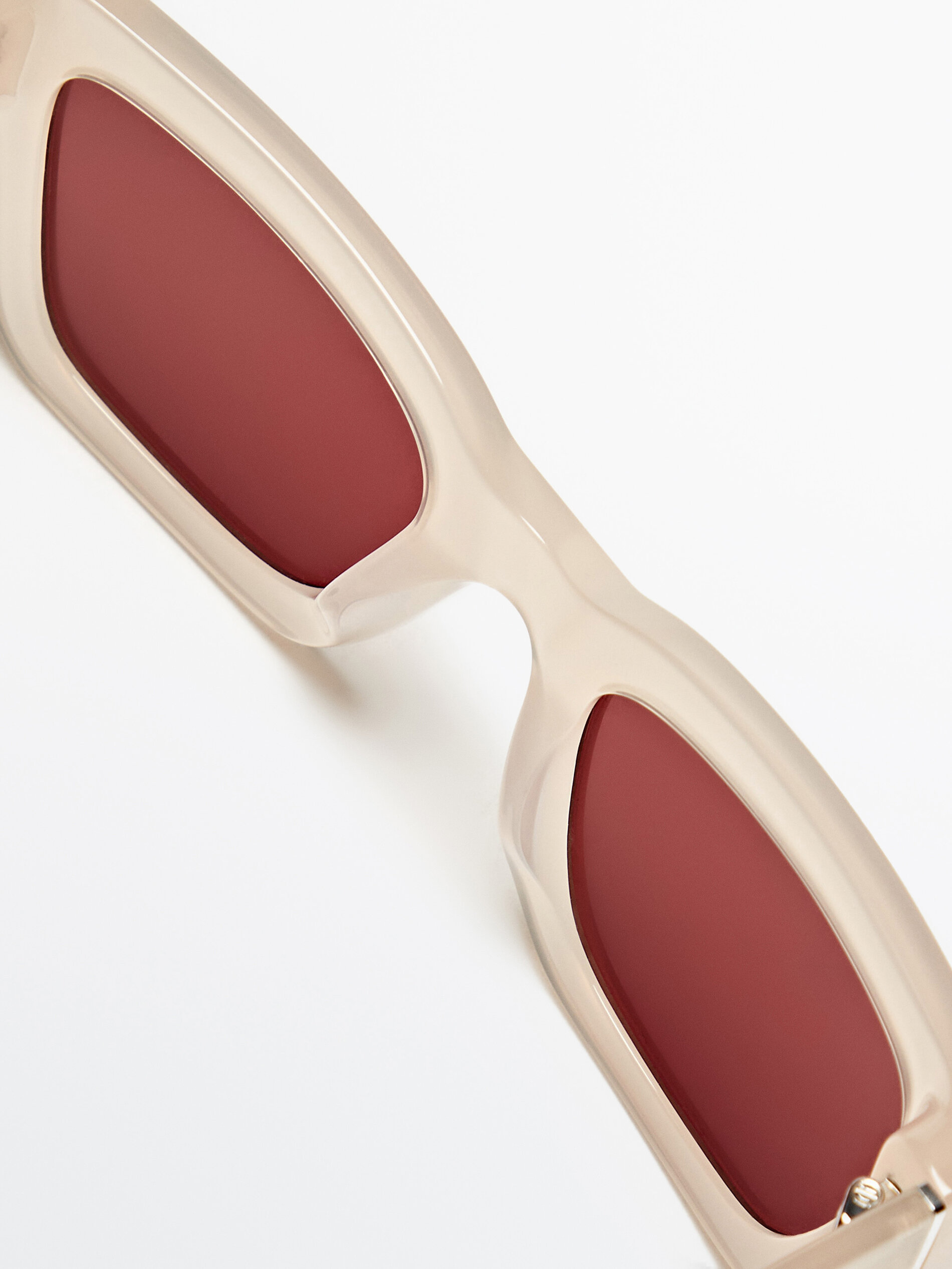 Gafa de sol D-frame - Rosa claro