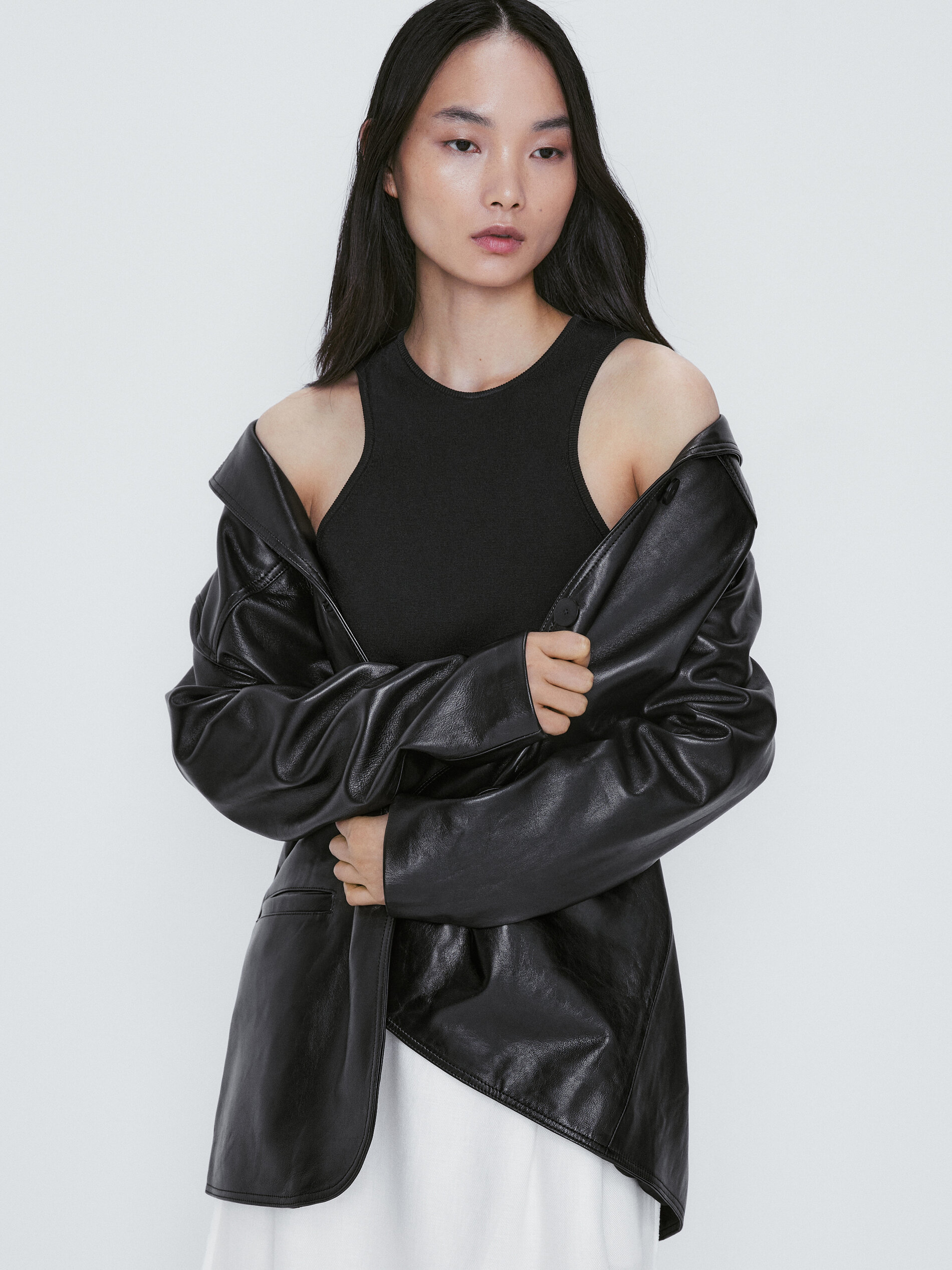 Top negro sin mangas - NEGRO