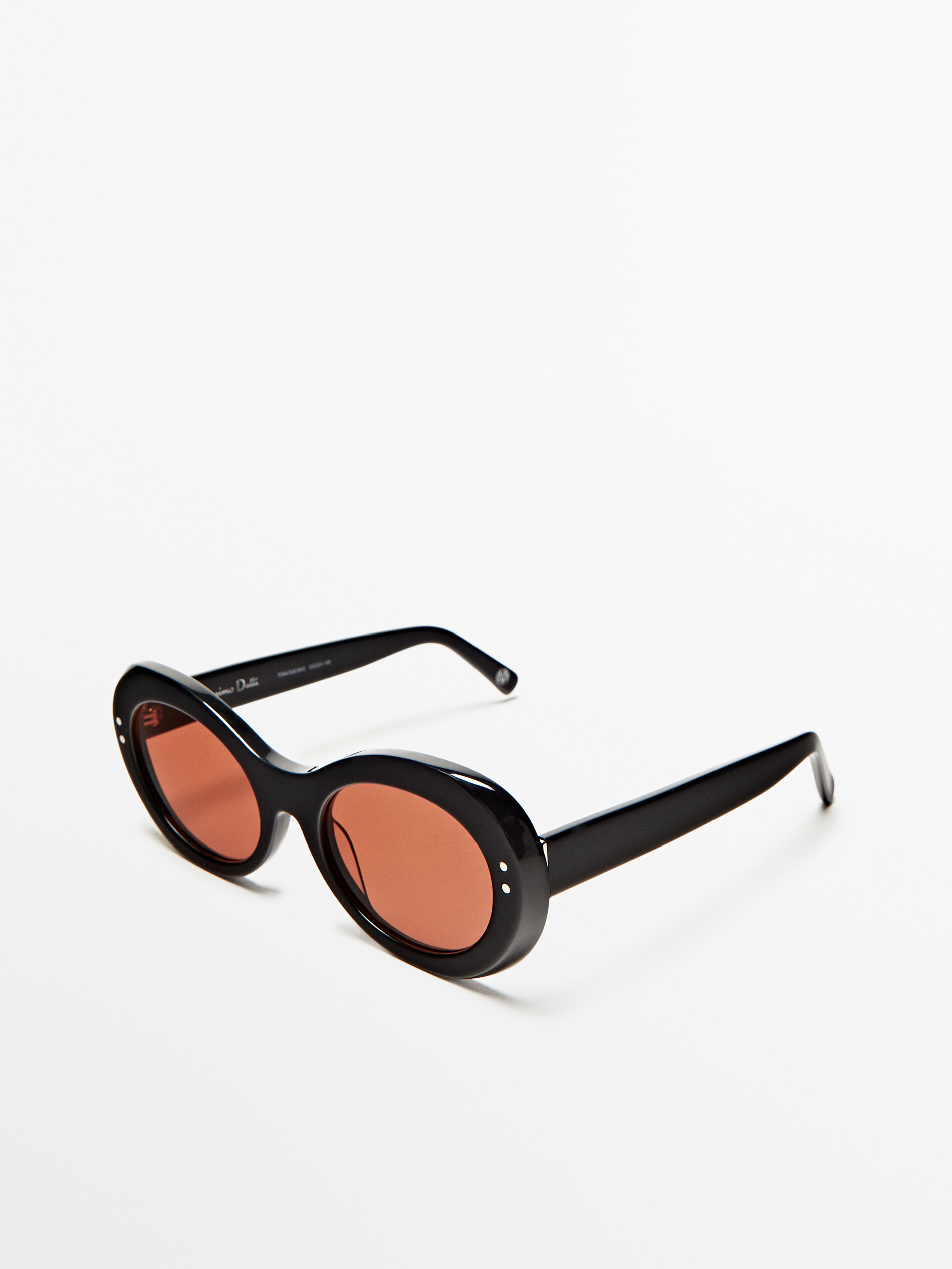 Gafas de sol ovaladas - NEGRO