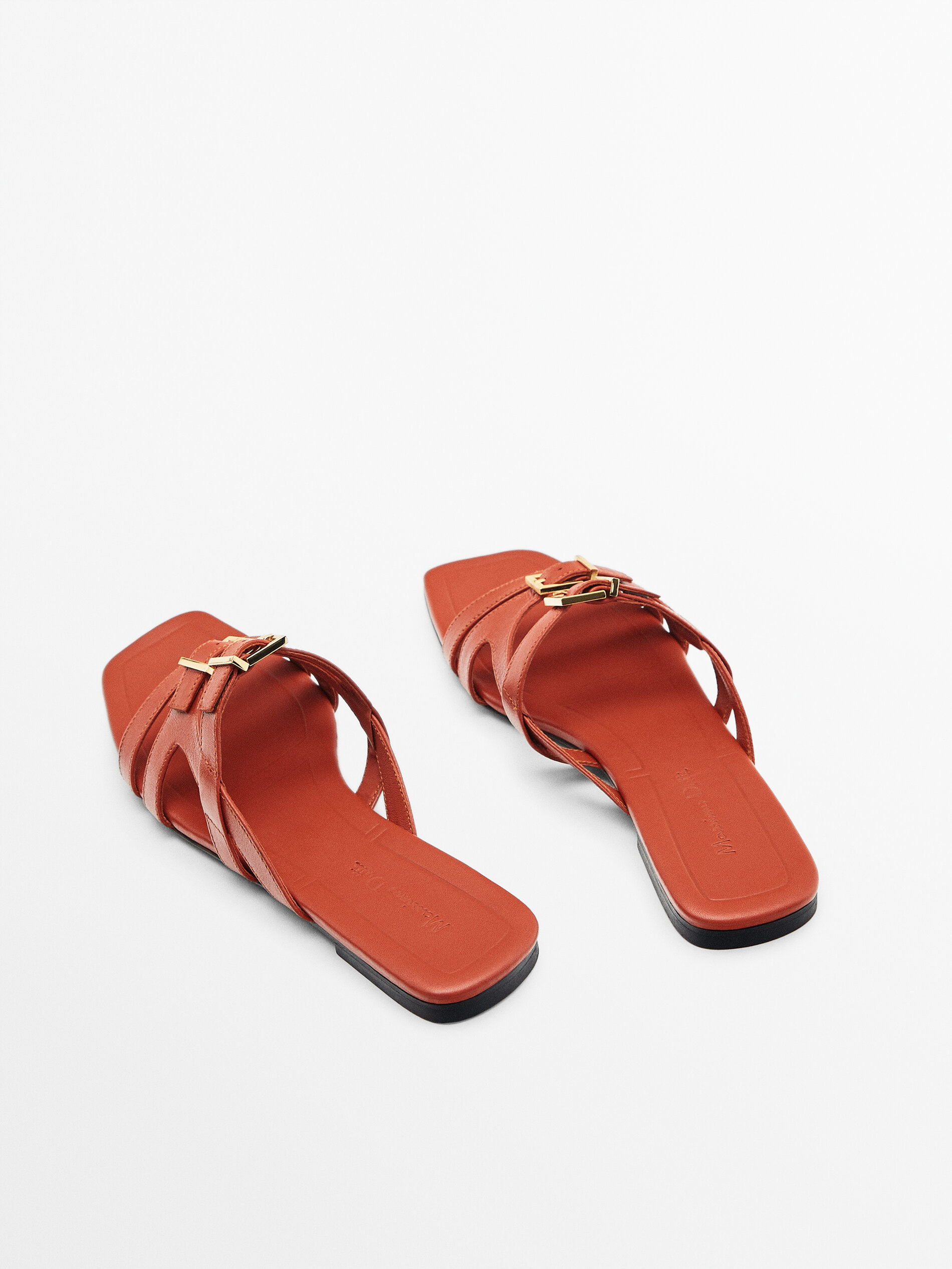 PALA MULTITIRAS CON HEBILLAS - NARANJA