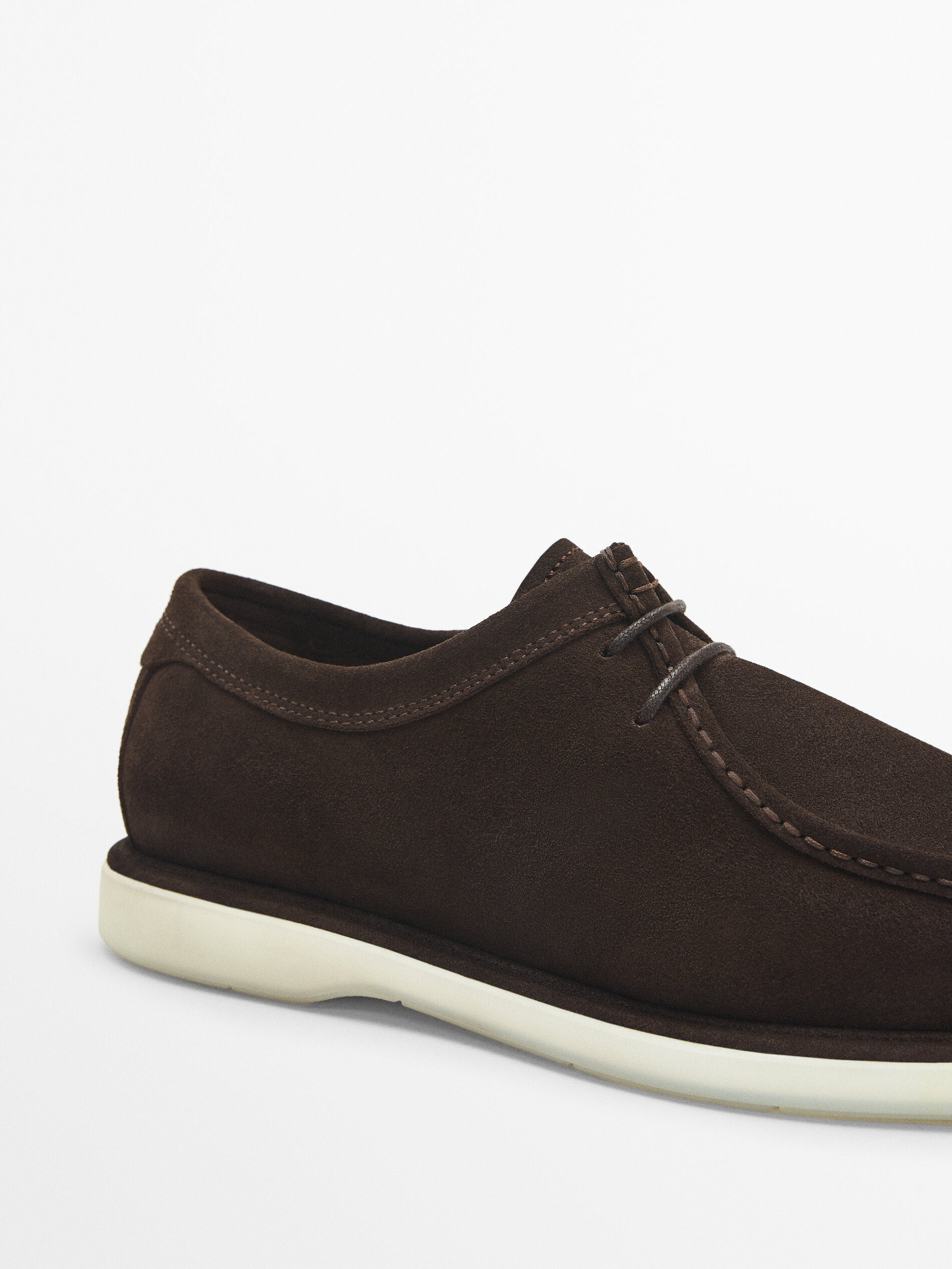 Zapato serraje bordón - MARRÓN