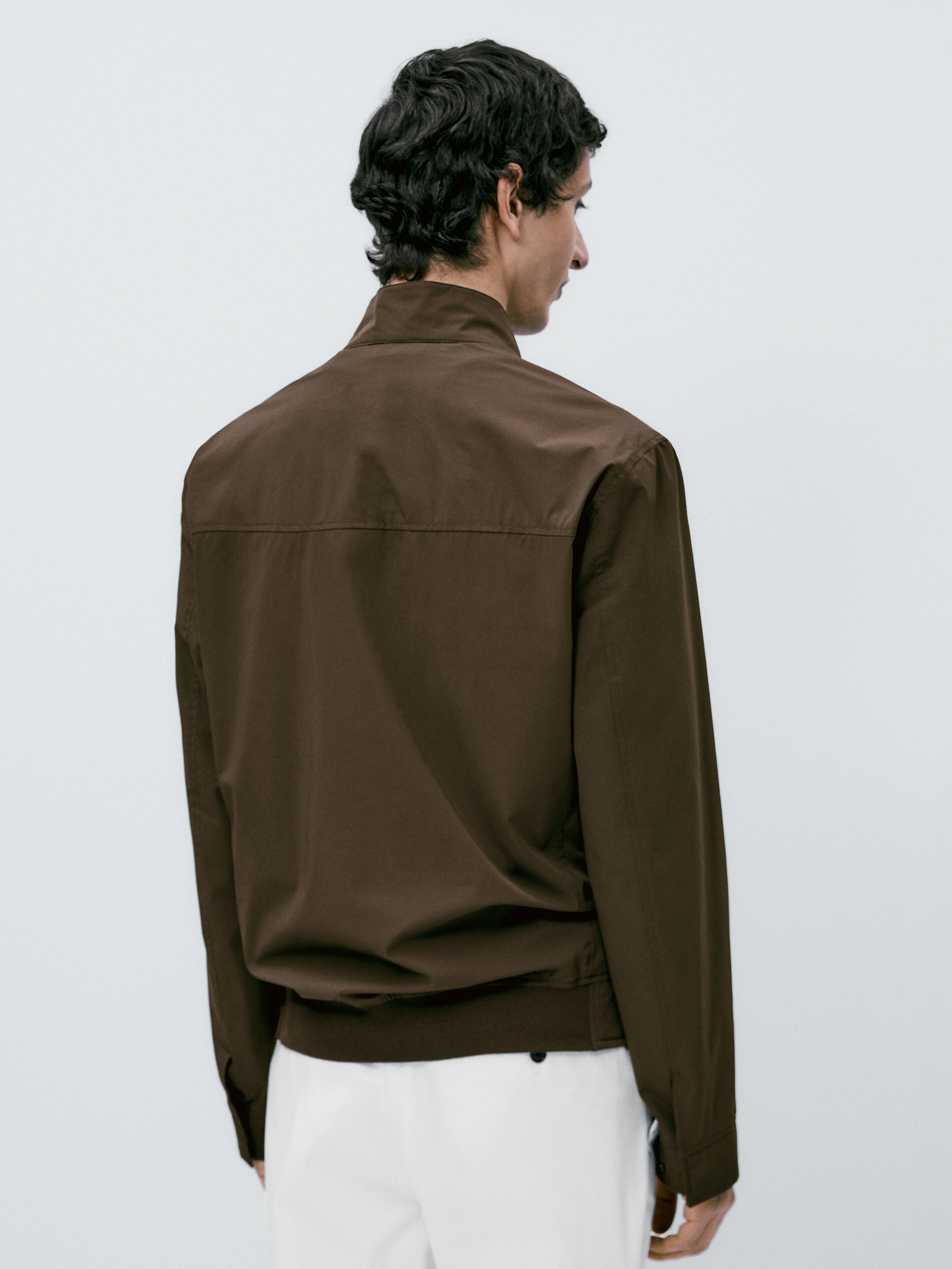 Chaqueta ultraligera stretch - MARRÓN